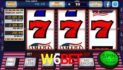 W6BET Cassino - 80+ Mesas ao Vivo